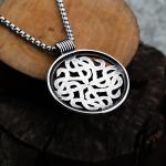 Norse Viking Protection Symbol Pendant Necklace for Women
