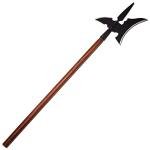 Large Viking Axe with Triple Edged Carbon Steel Blade