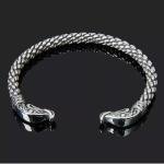 Ragnar Viking Bracelet with Nordic Dragon Design