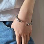 Ragnar Viking Bracelet with Nordic Dragon Design