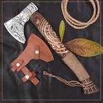 Viking Throwing Axe with Ashwood Handle