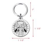 Odin Viking Warrior Keychain for Norse Mythology Fans