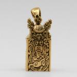 Loki Trickster Pendant with Norse Viking Runes