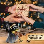 Rustic Viking Horn Mug for Mead and Ale