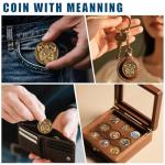 Viking Warrior Challenge Coin with Celtic Knots