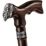 Unique Viking Walking Cane - Thor in Walnut