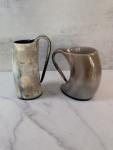 Set of 2 Viking Beer Drinking Horn Mugs