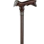 Unique Viking Walking Cane - Thor in Walnut