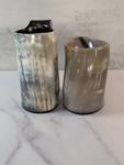 Set of 2 Viking Beer Drinking Horn Mugs