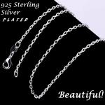 Viking Symbol Pendant on Silver Necklace for Men