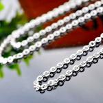 Viking Symbol Pendant on Silver Necklace for Men