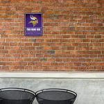 Minnesota Vikings Custom Metal Parking Sign