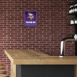 Minnesota Vikings Custom Metal Parking Sign