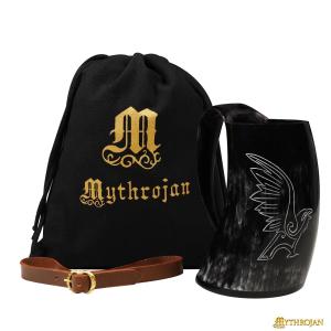 Handmade Viking Horn Mug for Beer or Mead