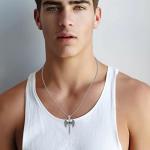 Viking Ax Necklace in Sterling Silver for Men