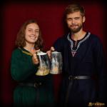 Handmade Viking Horn Mug for Beer or Mead