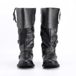 Men's Viking Style Pirate Leather Boots