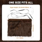 Viking Faux Fur Boots and Leg Warmers