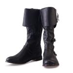 Men's Faux Leather Viking Pirate Costume Boots