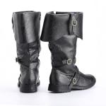 Men's Viking Style Pirate Leather Boots