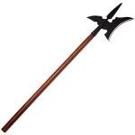 Large Viking Axe with Triple Edged Carbon Steel Blade