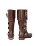 Men's Viking Pirate Boots for Cosplay and Style