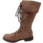 Renaissance Lace-Up Viking Boots for Cosplay