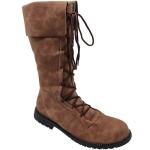 Renaissance Lace-Up Viking Boots for Cosplay