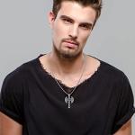 Viking Ax Necklace in Sterling Silver for Men