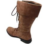 Renaissance Lace-Up Viking Boots for Cosplay