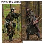 Men's Faux Leather Viking Boot Covers, Brown