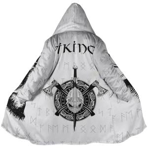 Nordic Warrior Women's Hooded Fleece Cloak