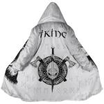 Nordic Warrior Women's Hooded Fleece Cloak