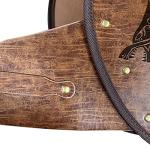 Fenrir Vegvisir Embossed Leather Chest Armor