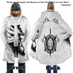 Nordic Warrior Women's Hooded Fleece Cloak