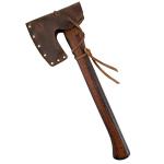 Valhalla Gear Leather Axe Head Sheath - Bourbon Brown
