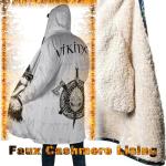 Nordic Warrior Women's Hooded Fleece Cloak