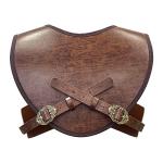 Fenrir Vegvisir Embossed Leather Chest Armor