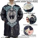 Nordic Warrior Women's Hooded Fleece Cloak