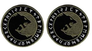 Odin Wolf No Mercy Iron-On Patch