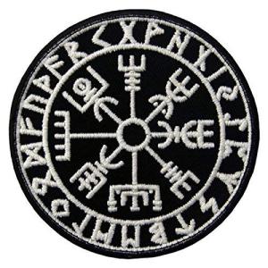 Viking Compass Norse Rune Tactical Embroidered Patch