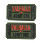 Valhalla Admission Tactical Morale Badge Patch