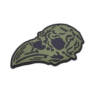 Raven Skull Odin PVC Patch for Tactical Gear