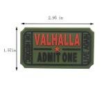Valhalla Admission Tactical Morale Badge Patch