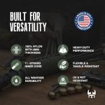 Three Vikings 25 Ft Camo Paracord Rope 750lb