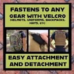 Raven Skull Odin PVC Patch for Tactical Gear