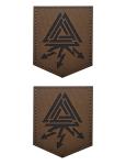Viking Valknut IR Reflective Tactical Patches - 2 Pack