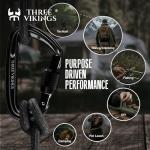 Three Vikings 25 Ft Camo Paracord Rope 750lb