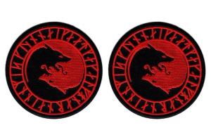 Odin Wolf Patch - No Mercy, Only Violence