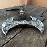 24" Double Headed Viking Axe - High Carbon Steel